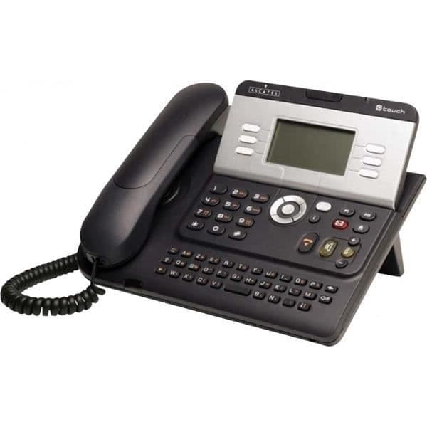 ATLINKS ALCATEL CONFERENCE 1800 CE trådlös konferenstelefon med 4 löstagbara DECT-mikrofoner svart Svart