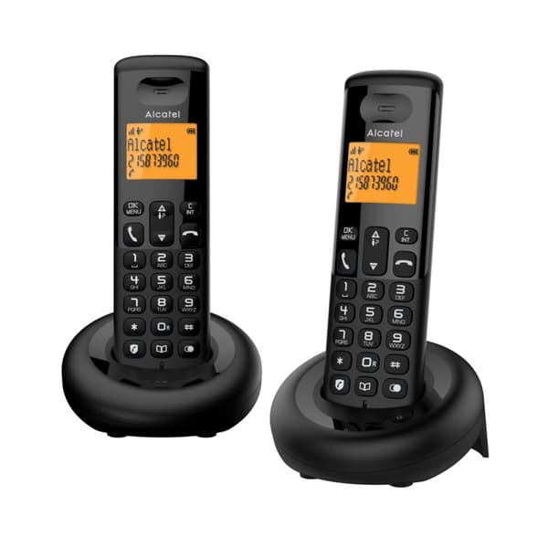 Trådløs telefon Alcatel Sort
