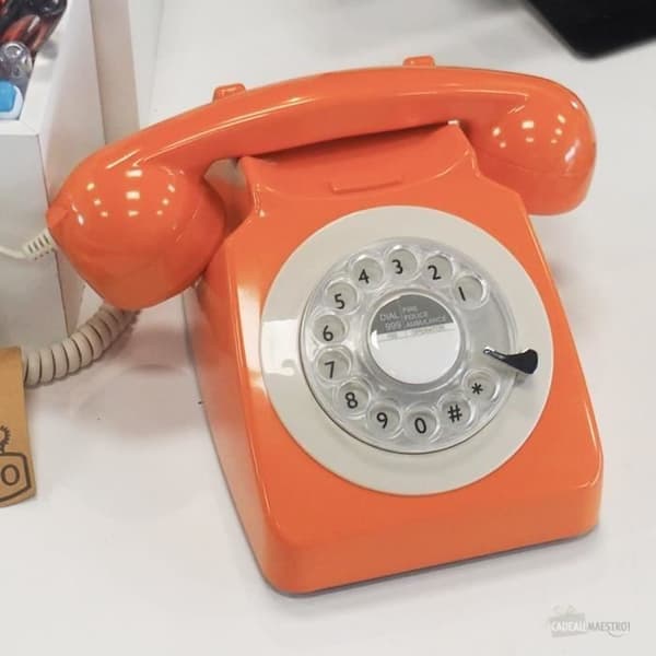 Engelsk telefon 746 - GPO Orange Orange