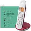 Miniatyrbild 5 av 6: Fast trådlös telefon - LOGICOM - DECT ILOA 150 SOLO - Hallon - Utan telefonsvarare