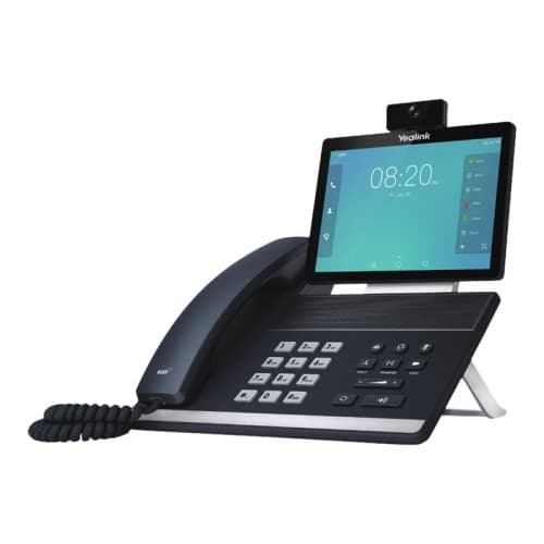 Yealink VP59 - IP-videotelefon - med digital kamera, Bluetooth interface med nummerpresentation - 5-vägs samtalsförmåg