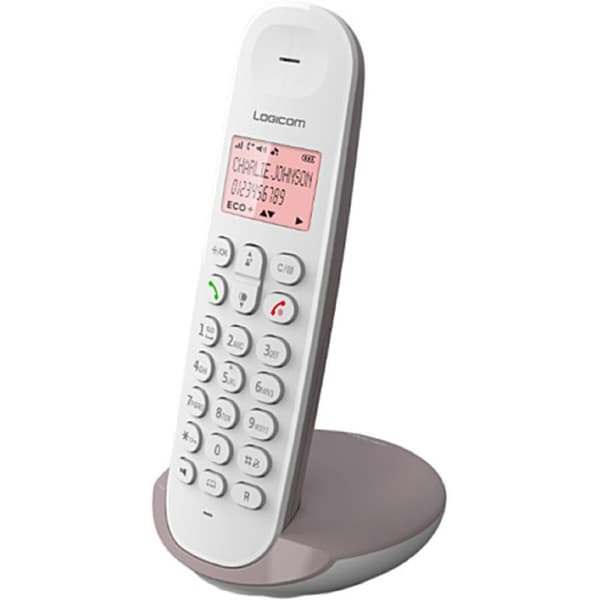 Trådløs telefon Logicom Brun Taupe