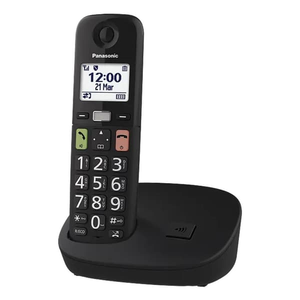 Trådløs telefon Panasonic KX-TGU112EXB Sort