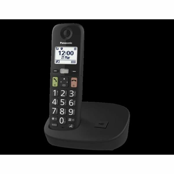 Trådlös Telefon Panasonic KX-TGU110EXB Svart Svart