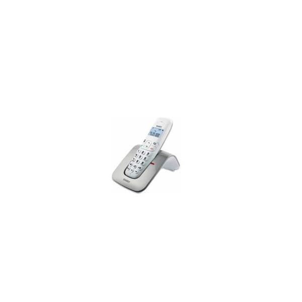 SAIET 13500783 DECT trådlös telefon - Silver - Handsfree