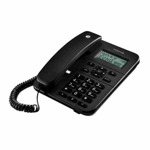 Lankapuhelin Motorola Musta