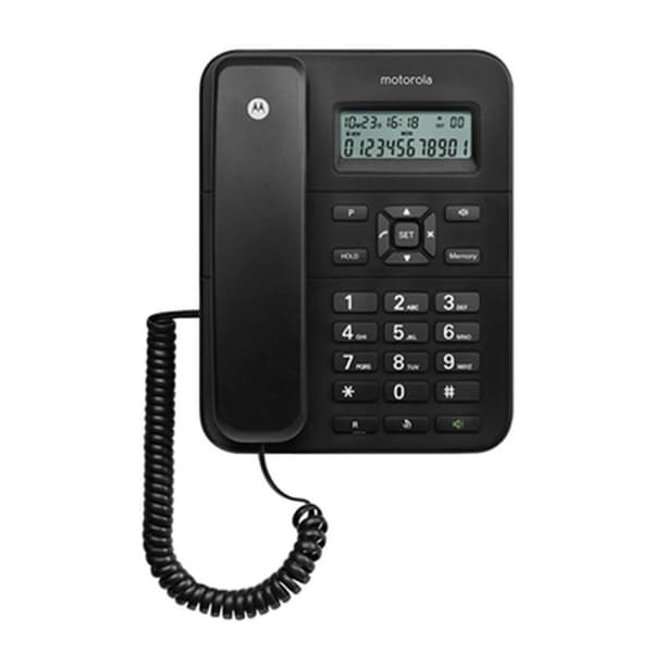Fasttelefon Motorola Svart