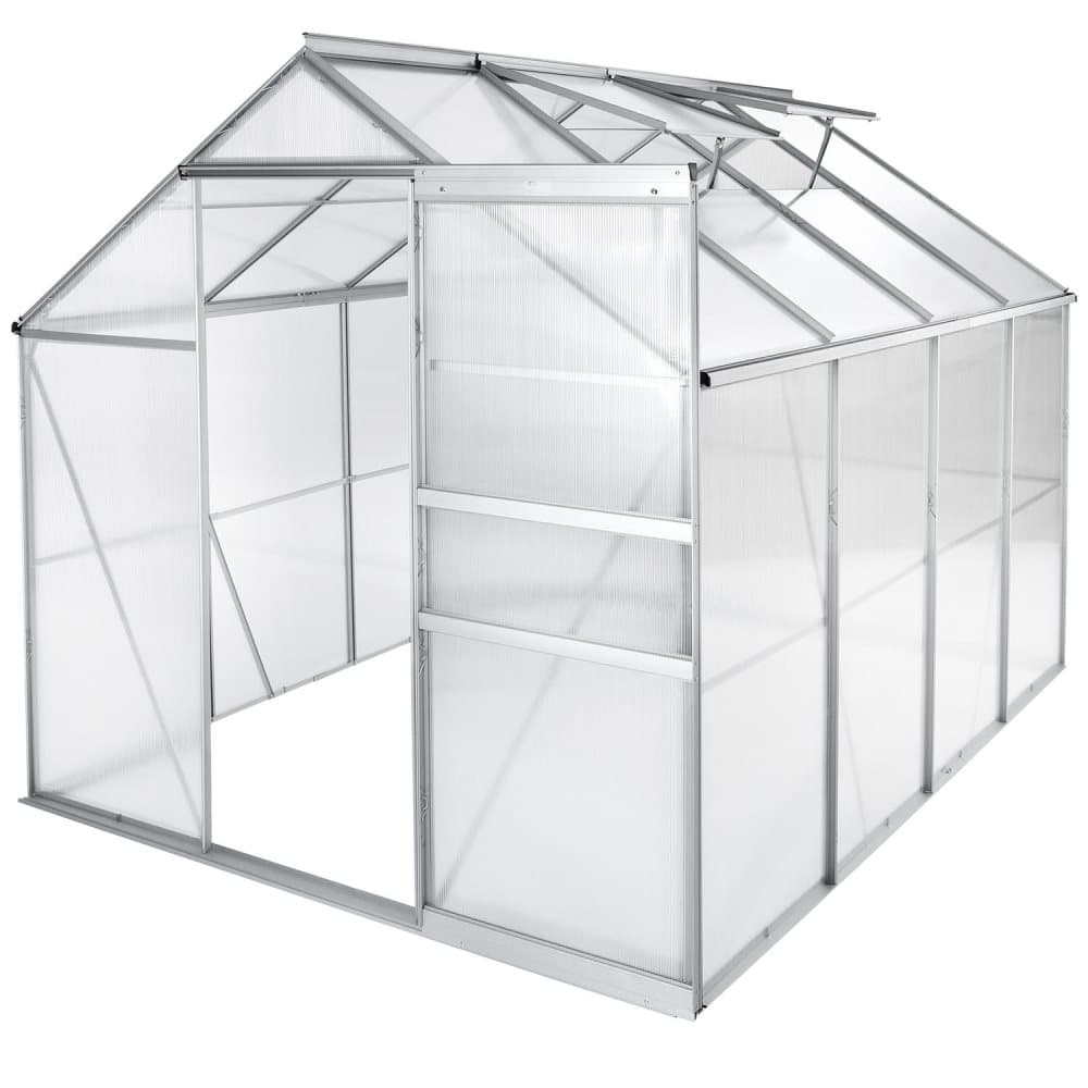 Drivhus uden fundament - 250 x 185 x 195 cm