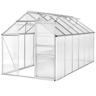 Drivhus uden fundament - 375 x 185 x 195 cm