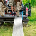 Miniatyrbild 10 av 10: Lastramp Sven, 2-pack, 400 kg lastkapacitet, halkfria - silver
