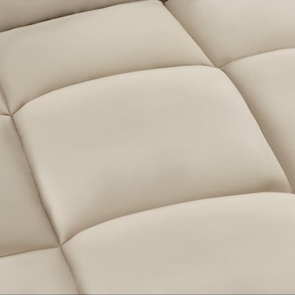 Avslappningsfåtölj Snooze, 2 i 1, sammet, 14-stegs justerbar - beige