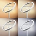 Miniatyrbild 9 av 11: Golvlampa Auralis LED 20W, läslampa med dimmer - Matt nickel