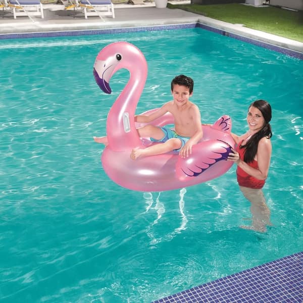 Flamingo Ride-On Flytleksak 127 x 127 cm