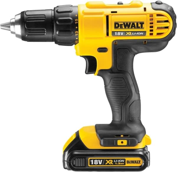 DeWalt DCD771C2 18V XR bore-/skruemaskine (2x1,3Ah)