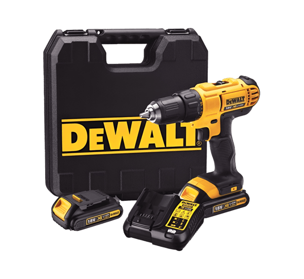 DeWalt DCD771C2 18V XR bore-/skruemaskine (2x1,3Ah)