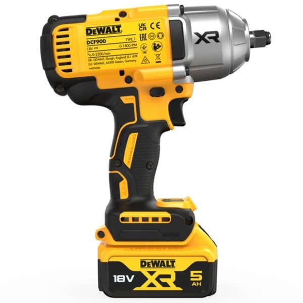 DeWALT 18V XR DCF900P2T-QW 1/2 Slagnøgle 2x5Ah
