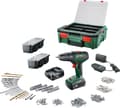 Miniatyrbild 2 av 3: Bosch UniversalDrill 18V + SystemBox 241 sladdlös borrmaskin + tillbehörssats