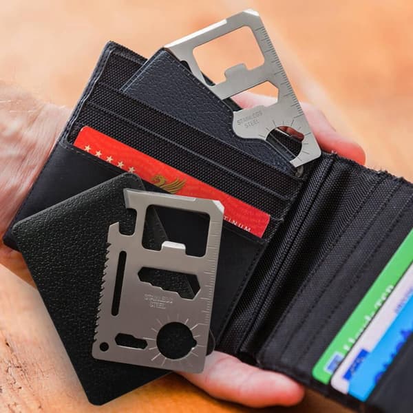 Credit Card Multitool - 11 Funksjoner
