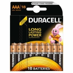 Duracell Basic alkalická baterie 18 ks (AAA)