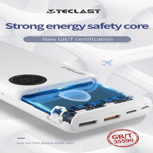 T200H Pro 20 000 mAh 22,5 W USB PD QC3.0 Power Bank 3 lähtö ja 2 sisääntuloa