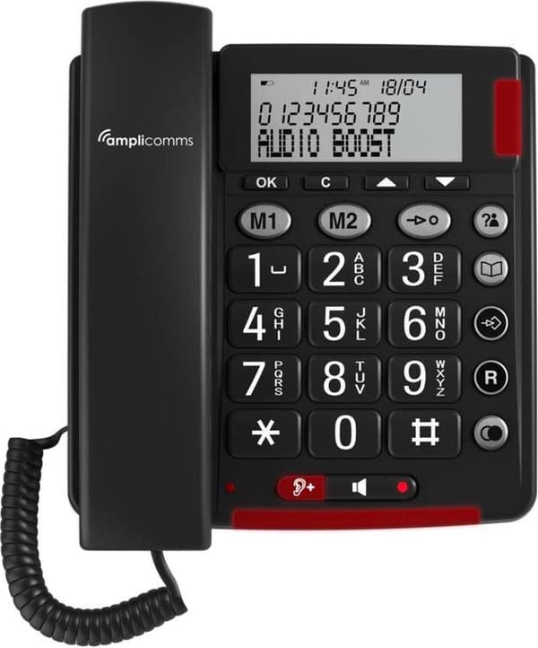 Amplicomms Bigtel 48Plus BNL fast telefon för äldre