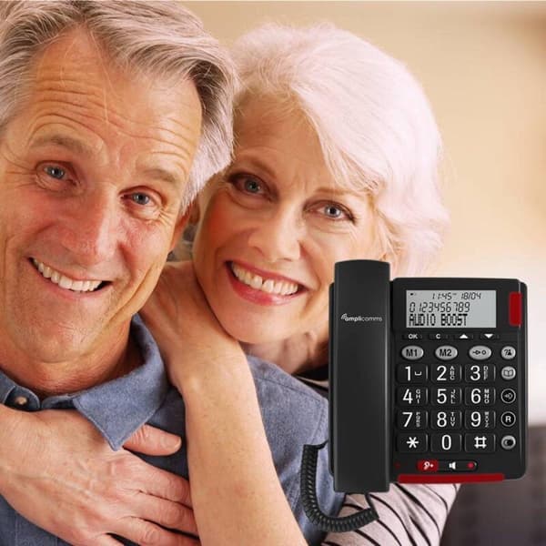 Amplicomms Bigtel 48Plus BNL fast telefon för äldre