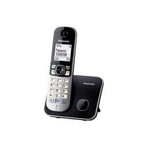 Panasonic KX TG6811 - Trådløs telefon med nummervisning - DECT - Sort (KX-TG6811GB) Sort