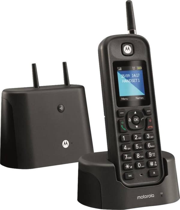 Motorola O201 DECT Sladdlös analog handsfree-telefon Svart (2249706)