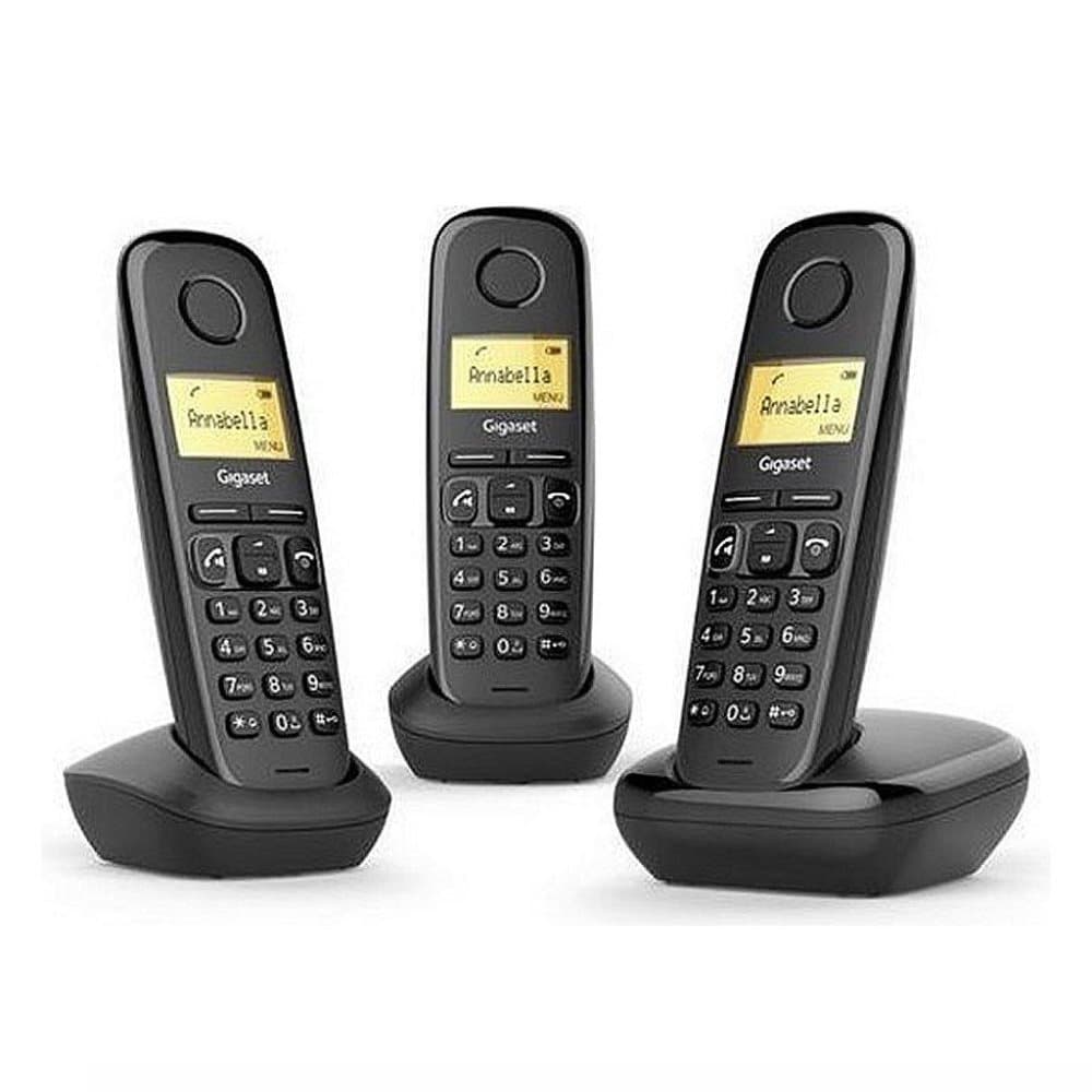 Gigaset A270 Trio DECT Telefon Svart | CDON