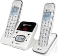 Miniatyrbillede 3 af 7: Geemarc Duo - Duo DECT telefon - Svarapparat - Wit