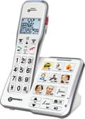 Miniatyrbillede 1 af 5: Geemarc AmpliDECT 595 Photo - DECT-telefon - Svarapparat og lydsversterking - Wit
