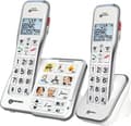 Pikkukuva 1 / 3: Geemarc AmpliDECT 595 Photo - Duo DECT -puhelin - Antwoordapparaat en geluidsversterking - Wit