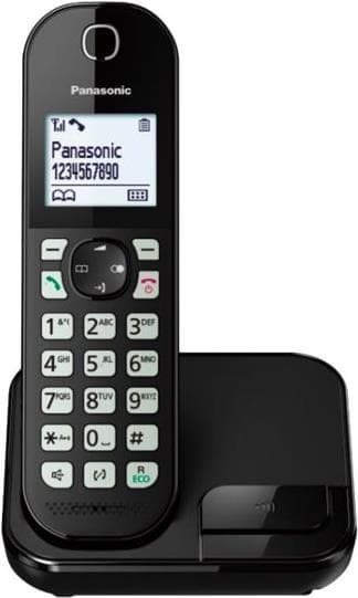 Panasonic KX-TGC450GB - Trådløs telefon med nummervisning - Sort (KX-TGC450GB) Sort