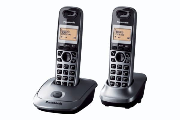Panasonic KX-TG2512 telefon DECT telefon Grå nummervisning