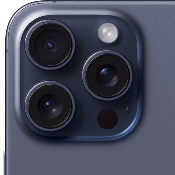 iPhone 15 Pro Max 256 GB blå titan