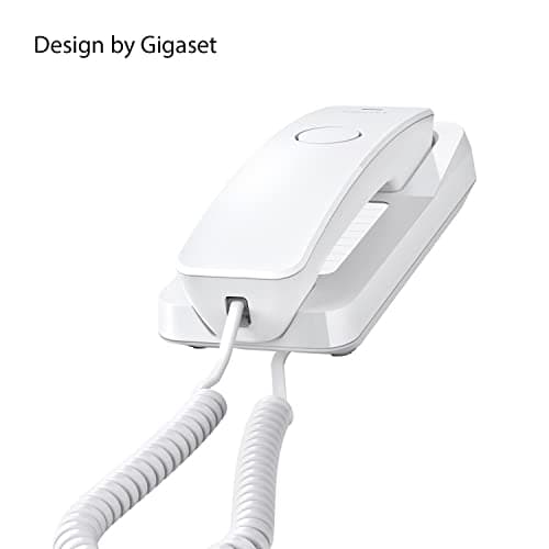 Gigaset Desk 200 - telefon med sladd - vit (S30054-H6539-B102)