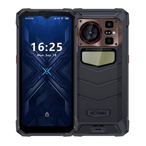 HOTWAV W11 Smartphone - 6,6'' 6+6/256 GB Brun