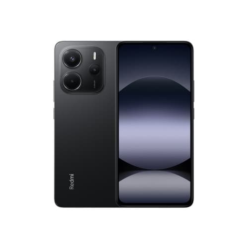 Xiaomi Redmi Note 14 - midnattssvart - 4G pekskärmsmobil - 128 GB - GSM Svart