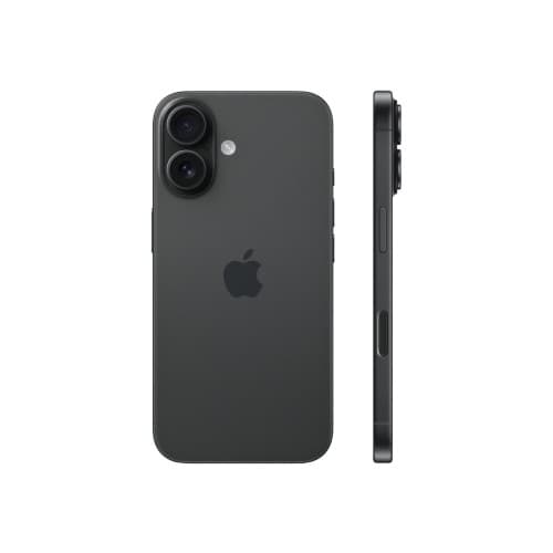 Apple iPhone 16 - svart - 5G smartphone - 128 GB - GSM Svart