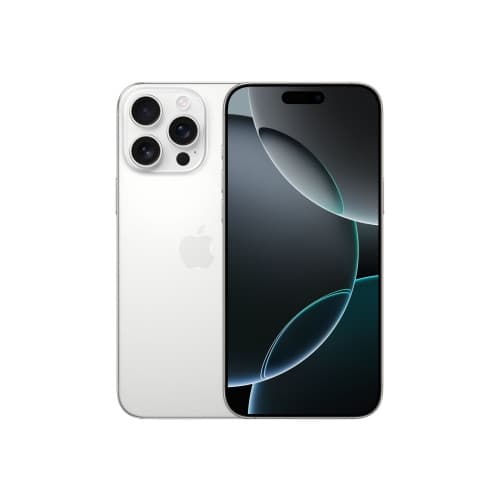 Apple iPhone 16 Pro - vitt titan - 5G smartphone - 256 GB - GSM