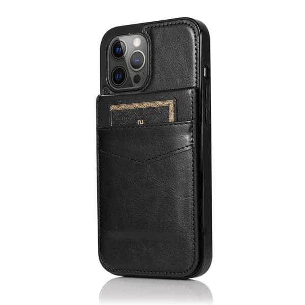 INF Flip Læder Kort Slot Telefon Cover til Samsung Galaxy A50/A50S/A30S - Sort