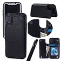 Miniatyrbilde 2 av 5: INF Lommebokdeksel i skinn med kortspor for Samsung Galaxy S23 Ultra - Svart