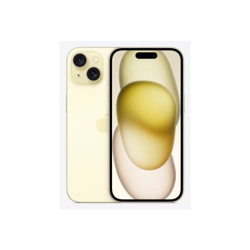 Apple iPhone 15 - gul - 5G smartphone - 256 GB - GSM