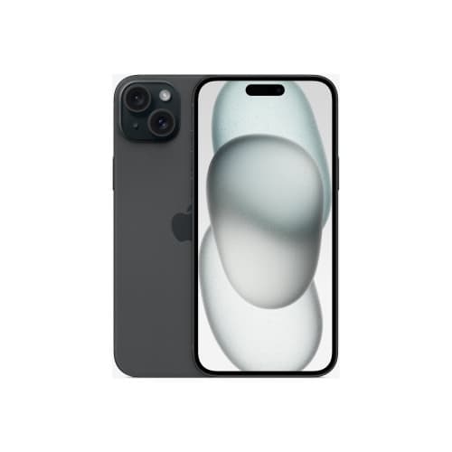 Apple iPhone 15 Plus - svart - 5G smartphone - 256 GB - GSM Svart