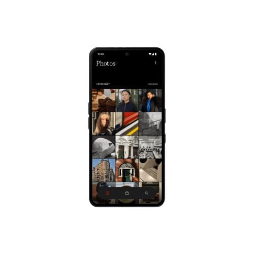Nothing Phone (3a) Pro - svart - 5G pekskärmsmobil - 256 GB - GSM Svart