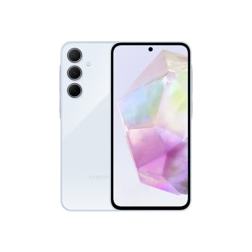 Samsung Galaxy A35 - awesome ice blue - 5G pekskärmsmobil - 128 GB - GSM Blå