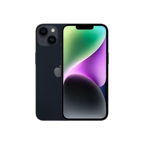 Apple iPhone 14 - midnatt - 5G smartphone - 128 GB - GSM Svart