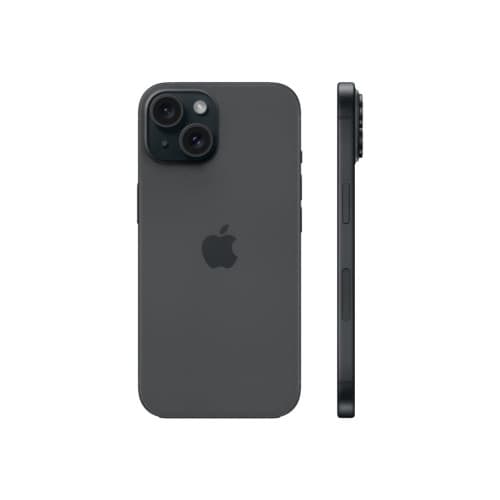 Apple iPhone 15 - svart - 5G smartphone - 128 GB - GSM