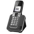 Miniatyrbild 1 av 2: Panasonic KX-TGD310FRG Solo trådlös telefon utan telefonsvarare Svart