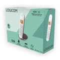Pikkukuva 5 / 6: Langaton lankapuhelin - LOGICOM - DECT ILOA 150 SOLO - Munakoiso - Ilman vastaajaa